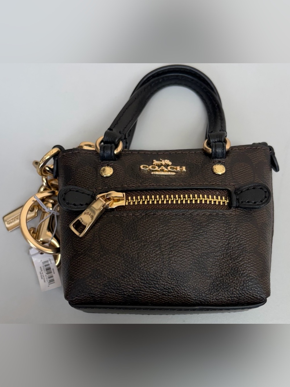 Coach Mini bag Keychain - Picture 2 of 3
